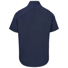 Mens Short Sleeve Sheffield Navy Back